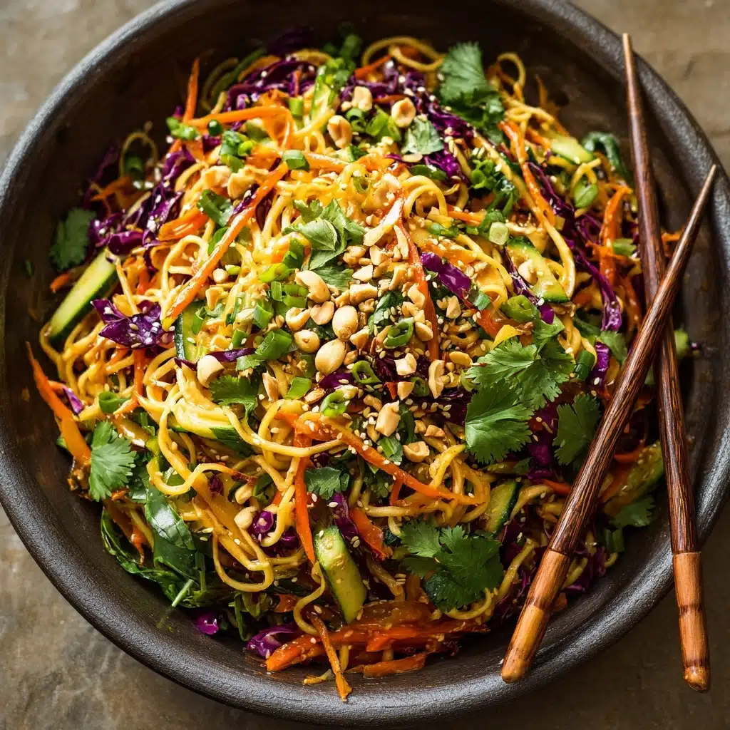 Crunchy Asian Ramen Noodle Salad Recipe