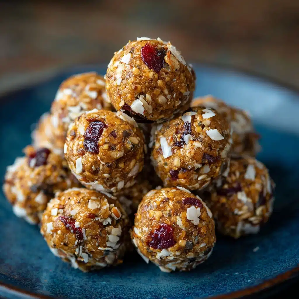 Cottage Cheese Banana Bread Energy Balls Recipe - Recipe Image