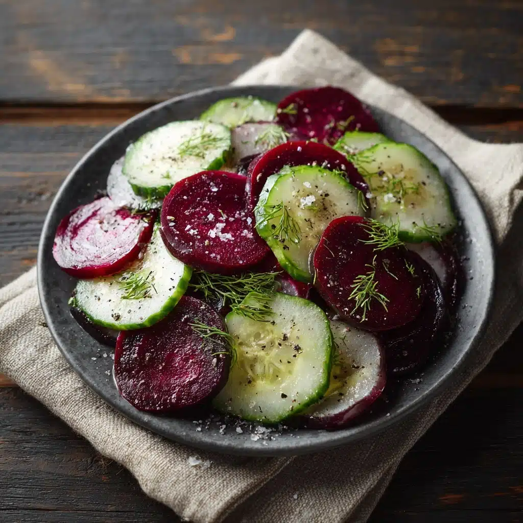Crisp Cucumber and Beetroot Salad Recipe