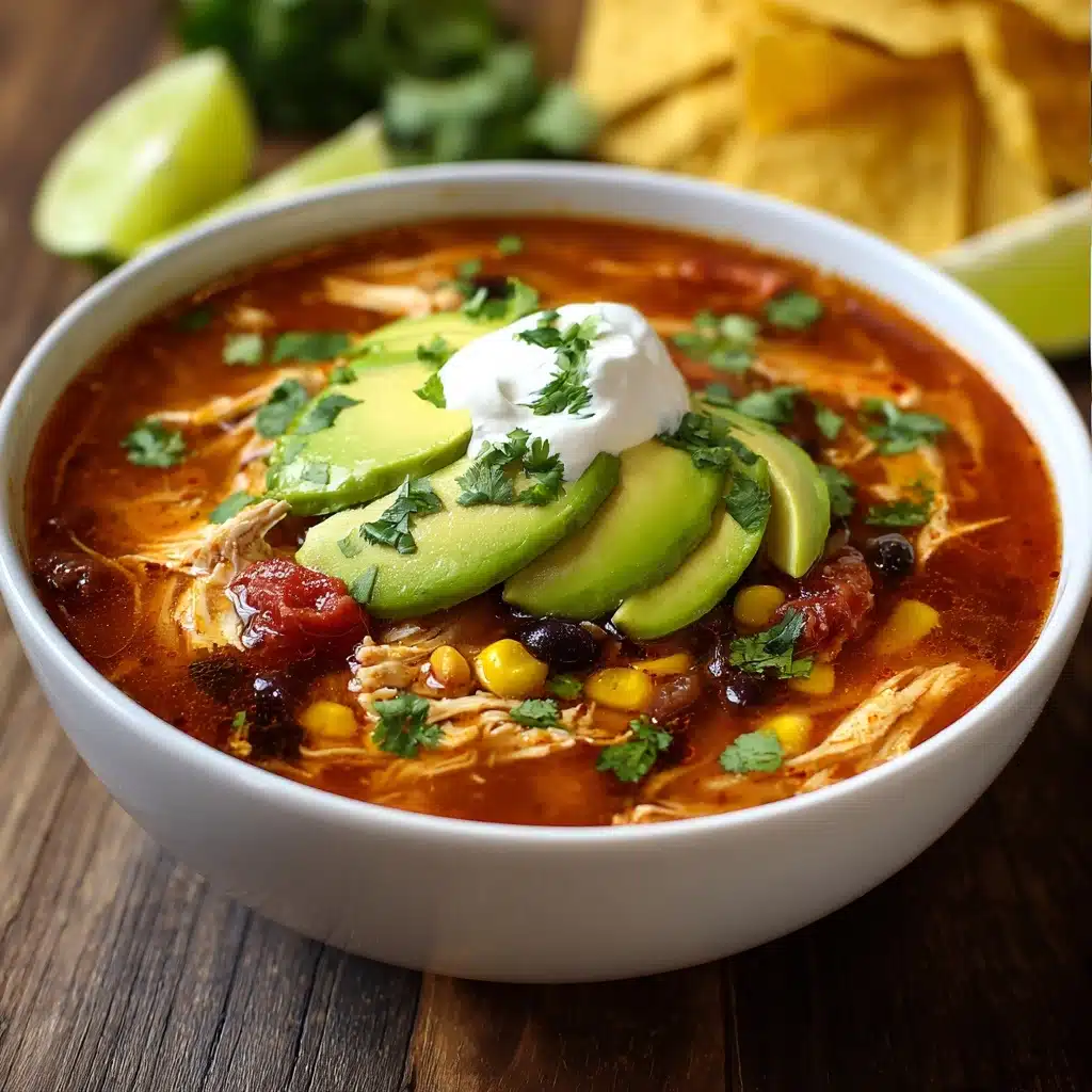 7 Can Chicken Taco Soup Recipe - Recipe Image