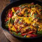 Cheesy Baked Fajita Chicken Recipe