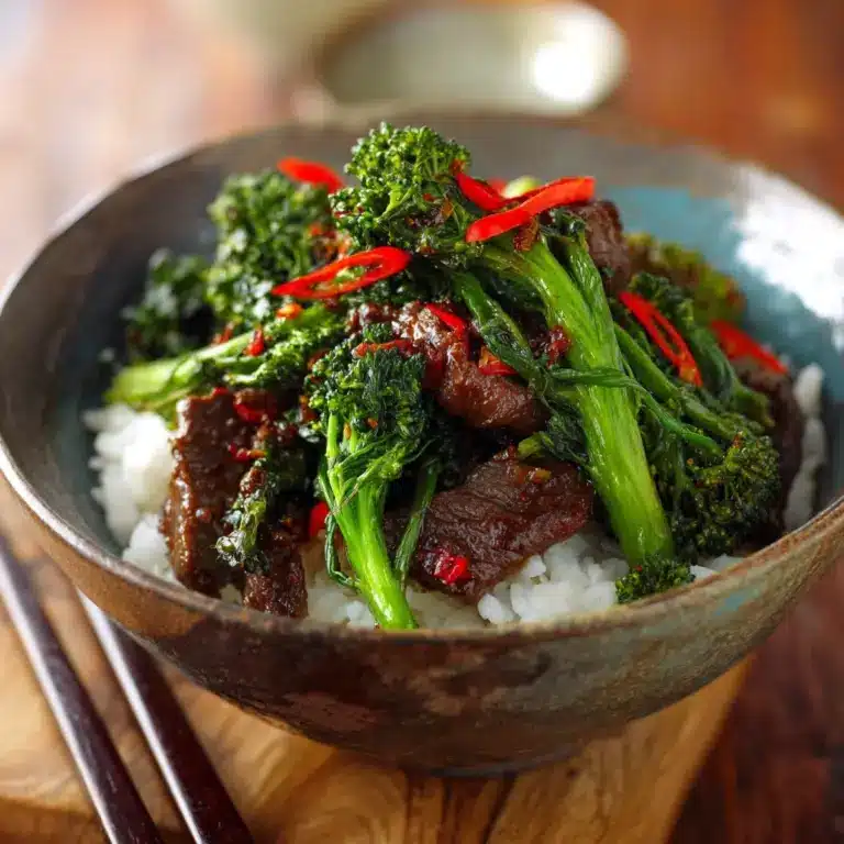 Chinese Beef and Broccoli Recipe