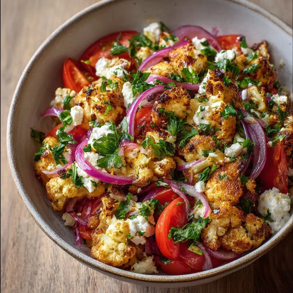 Mediterranean Cauliflower Salad Recipe