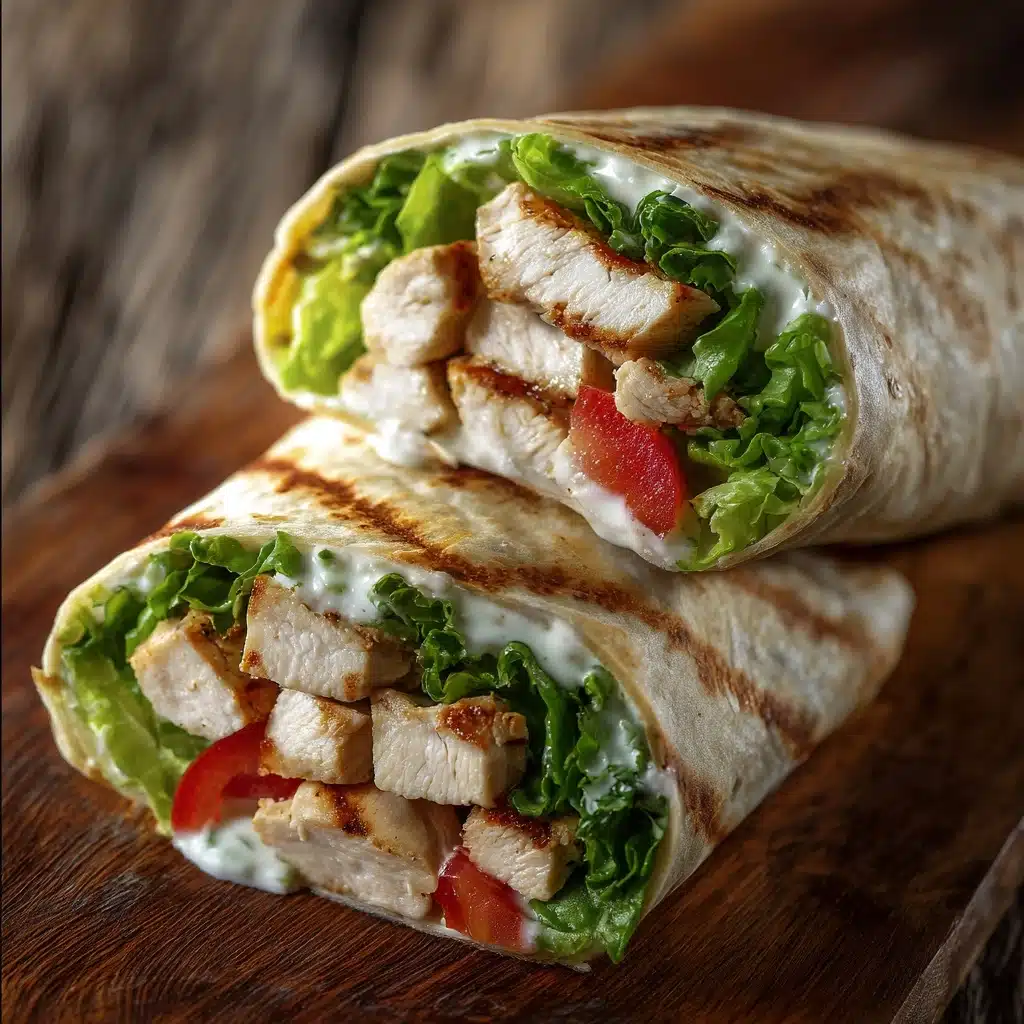 Chicken Caesar Wrap Recipe - Recipe Image