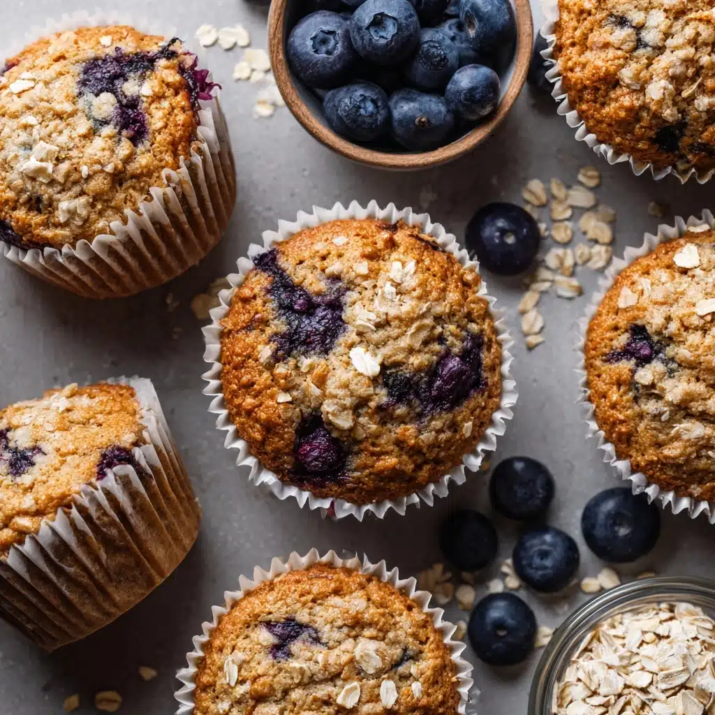 Greek Yogurt Blueberry Muffins Recipe