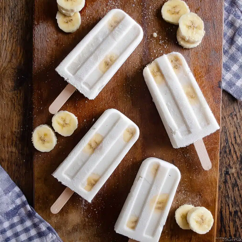 Banana Cream Popsicles Recipe