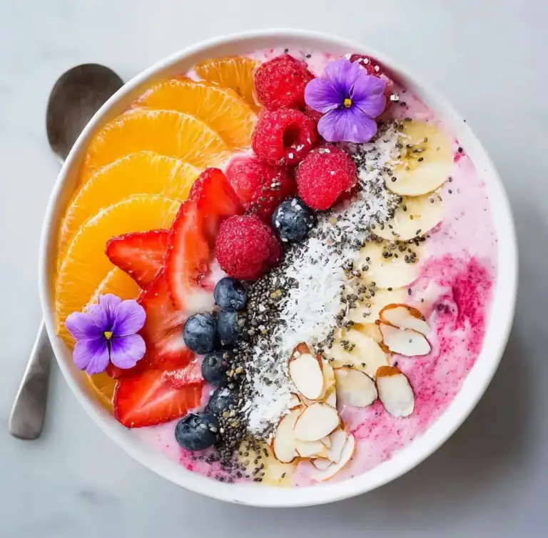 Berry Banana Smoothie Bowl Recipe