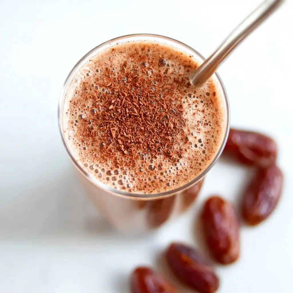 Dark Chocolate Date Smoothie Recipe - Recipe Image