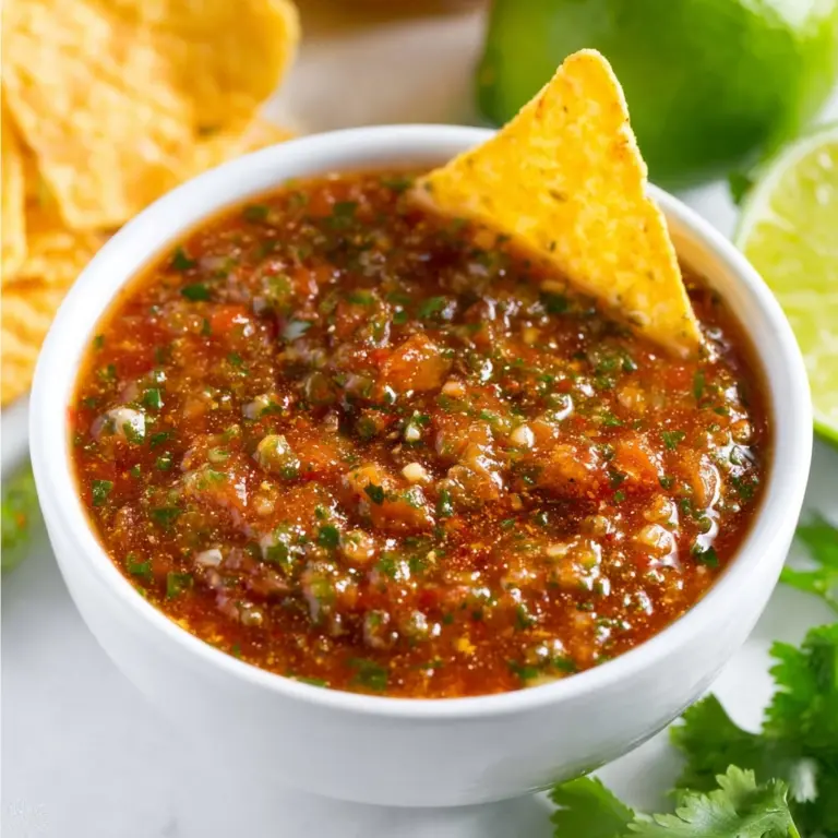 Classic Roasted Tomato Salsa Recipe
