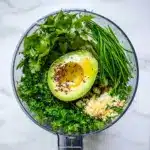 5 Minute Herb Avocado Green Sauce Recipe