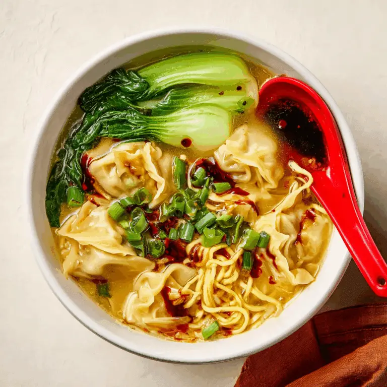 Shiitake Mushroom Udon Noodle Soup Recipe