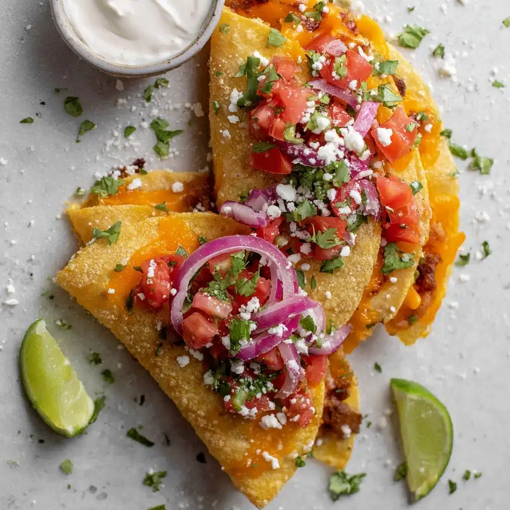 Baked Creamy Salsa Chicken Tacos Recipe
