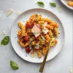 Caramelized Onion and Burst Cherry Tomato Pasta Recipe