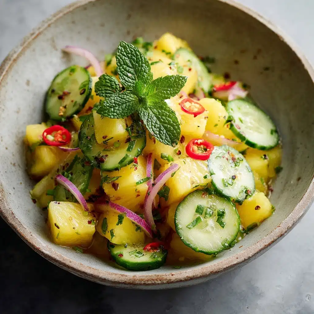 Pineapple Cucumber Salad Recipe - Recipe Image