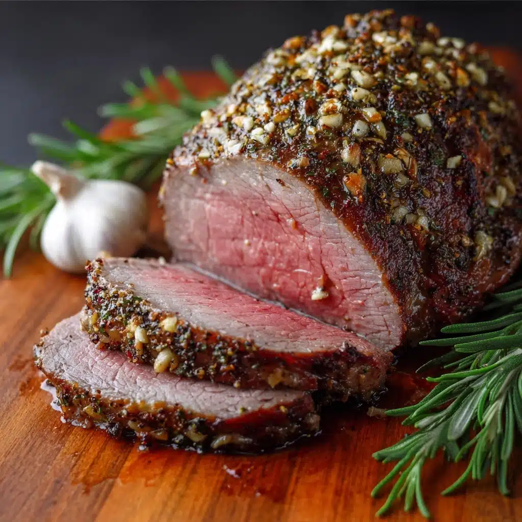 Rosemary and Garlic Roast Beef Recipe - Recipe Image