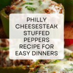 Philly Cheesesteak Loaded Stuffed Peppers Recipe