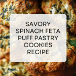Spinach Feta Cookies Spanakopita Cookies Recipe