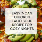 7 Can Chicken Taco Soup Recipe
