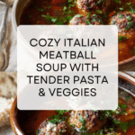 Italian Meatball Soup Recipe