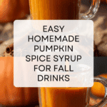 Pumpkin Spice Syrup Recipe