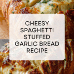 Spaghetti Stuffed Garlic Bread Recipe