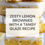 Lemon Brownies Recipe
