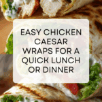 Chicken Caesar Wrap Recipe