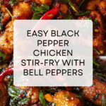 black pepper chicken with juicy tender chicken Recipe