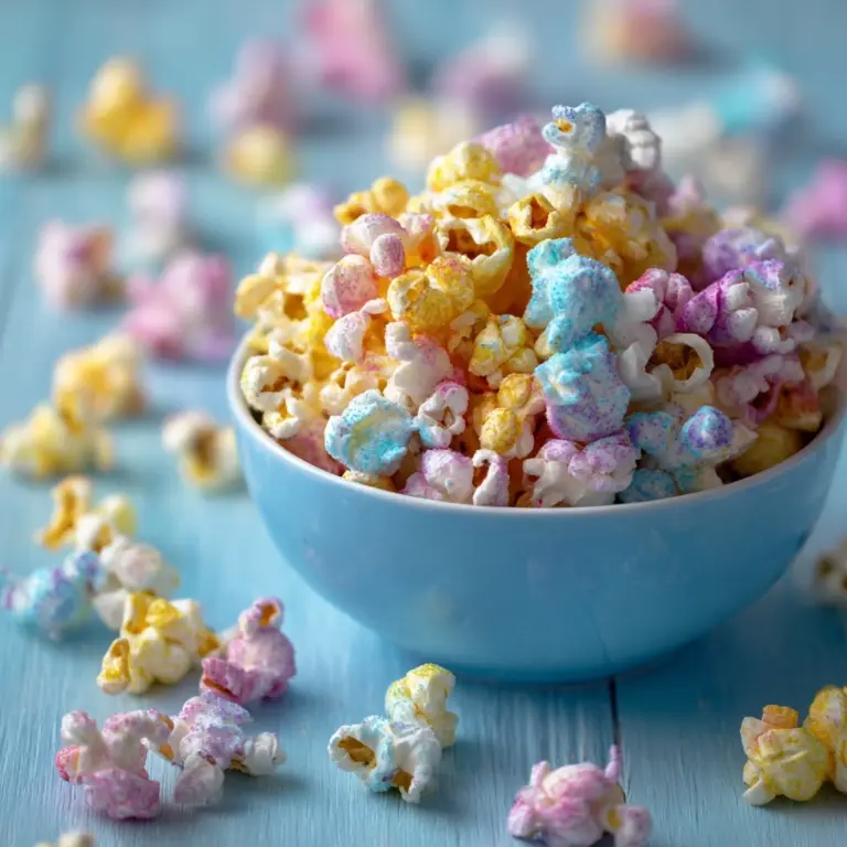 Cotton Candy Popcorn Recipe