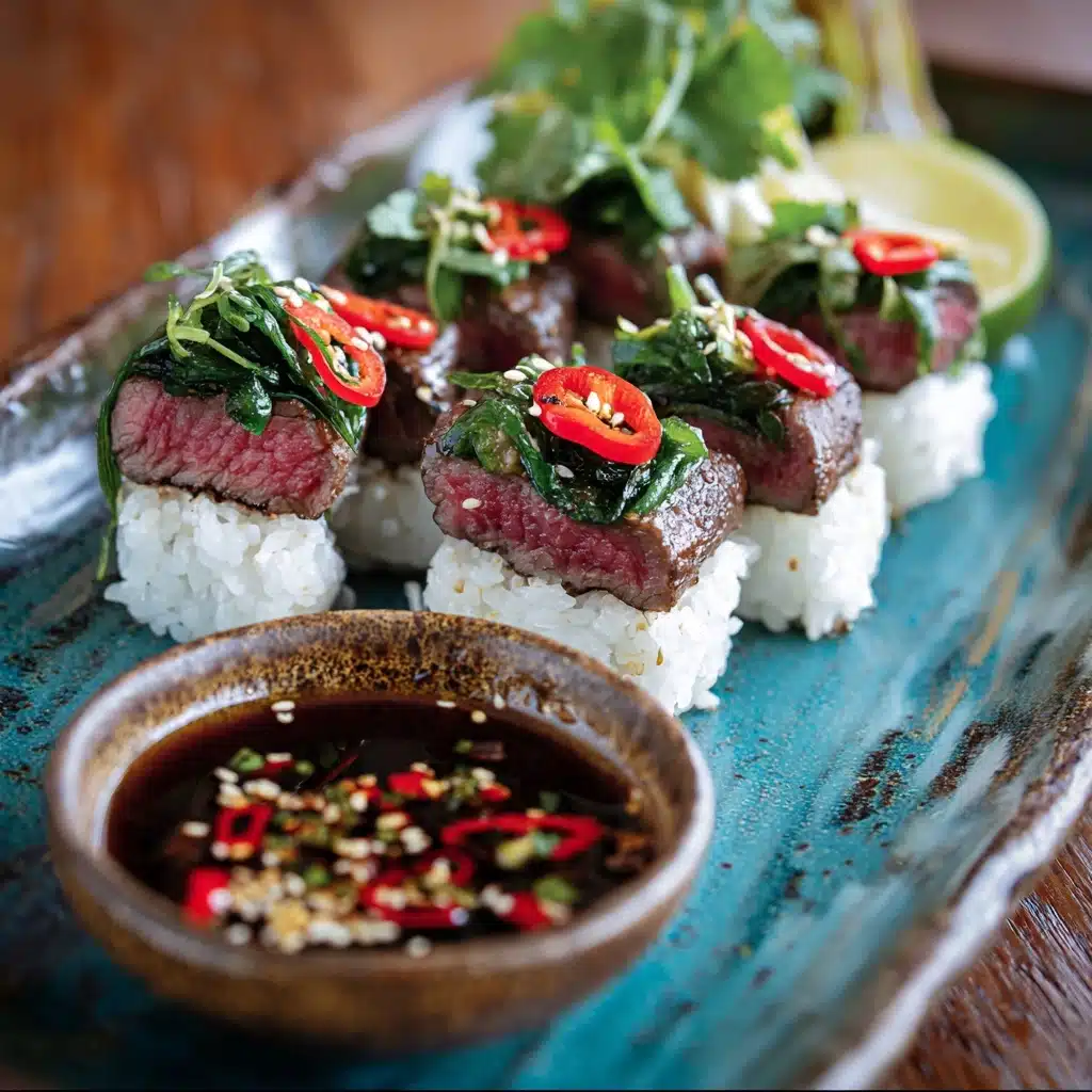 Thai Basil Beef Rolls Recipe