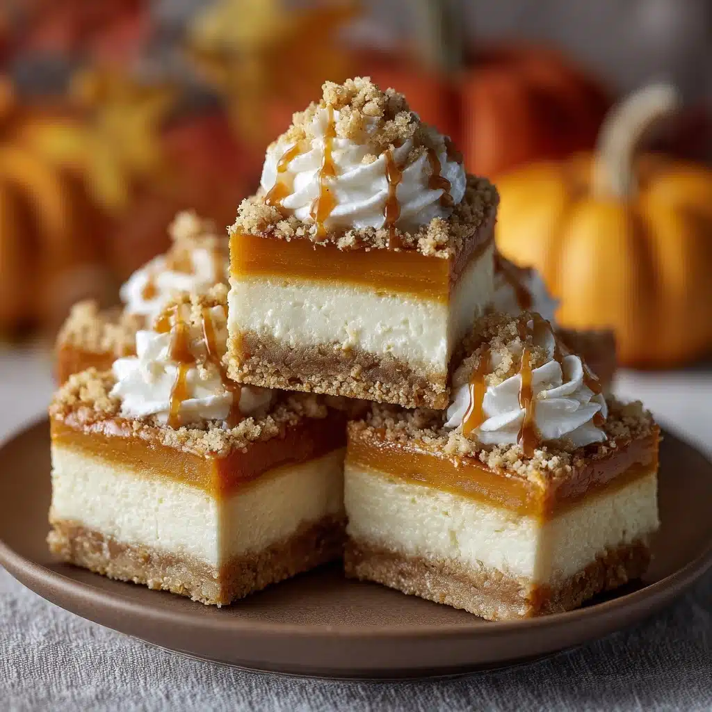 Pumpkin Cheesecake Bars Recipe - Recipe Image