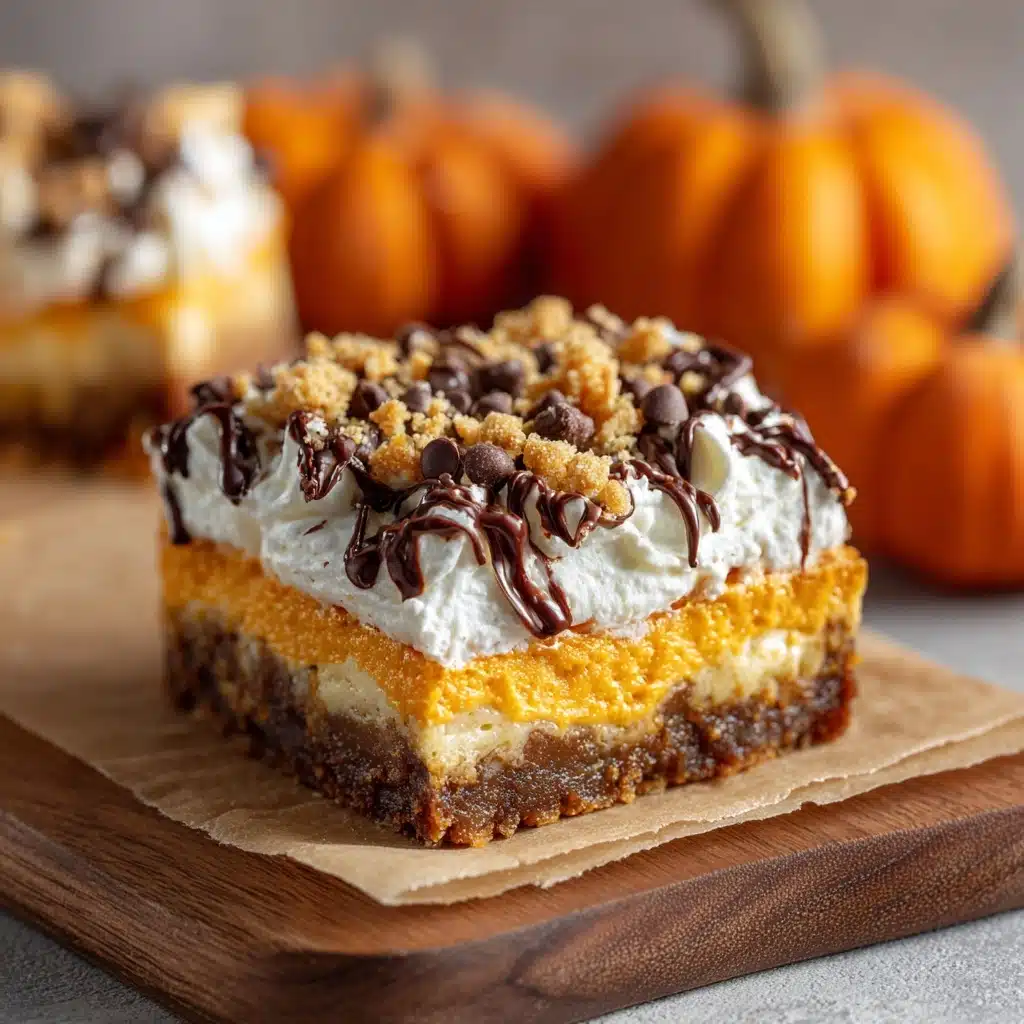 Pumpkin Magic Bars Recipe - Recipe Image