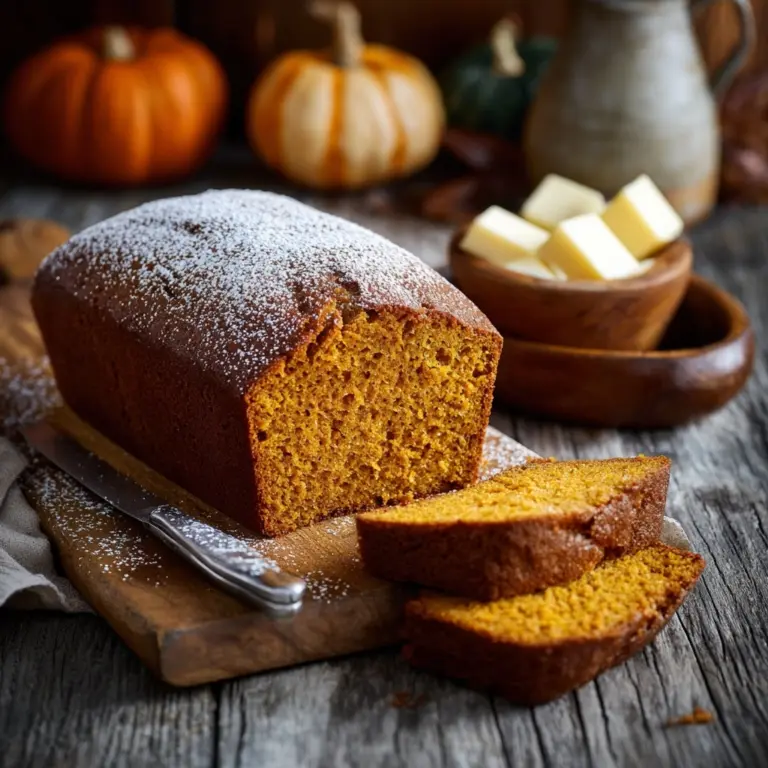 Buttermilk Pumpkin Pound Cake Recipe