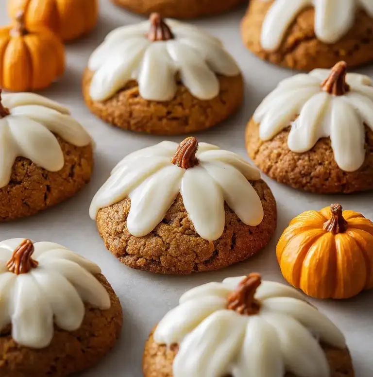 Pumpkin Cookies With Brown Butter Icing Recipe