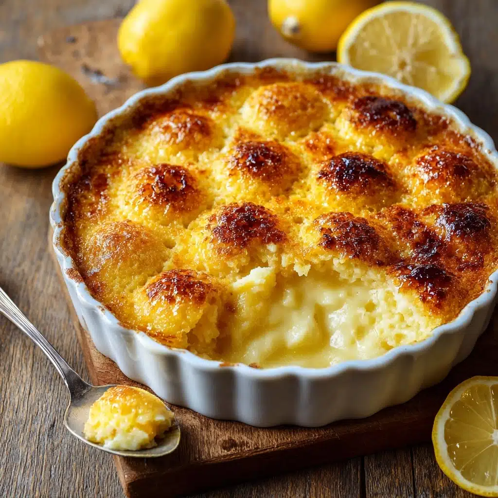 Magic Lemon Cobbler Recipe