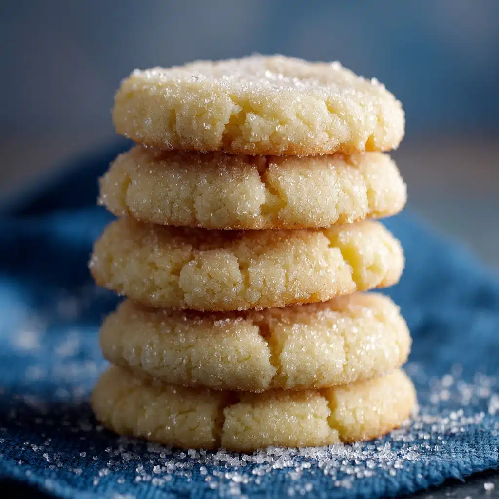 Chewy Sugar Cookies: Soft, Sweet, and Perfectly Crinkled! Recipe - Recipe Image