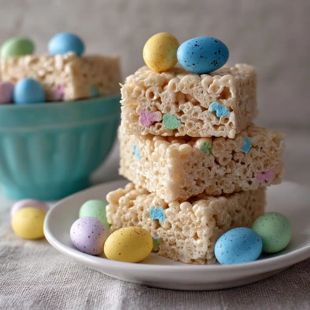 easter rice crispy treats Recipe - Recipe Image