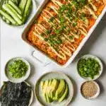Salmon Sushi Bake (Ready in 25 Minutes) Recipe