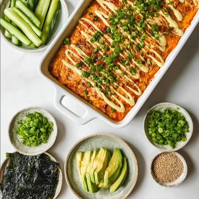 Salmon Sushi Bake (Ready in 25 Minutes) Recipe
