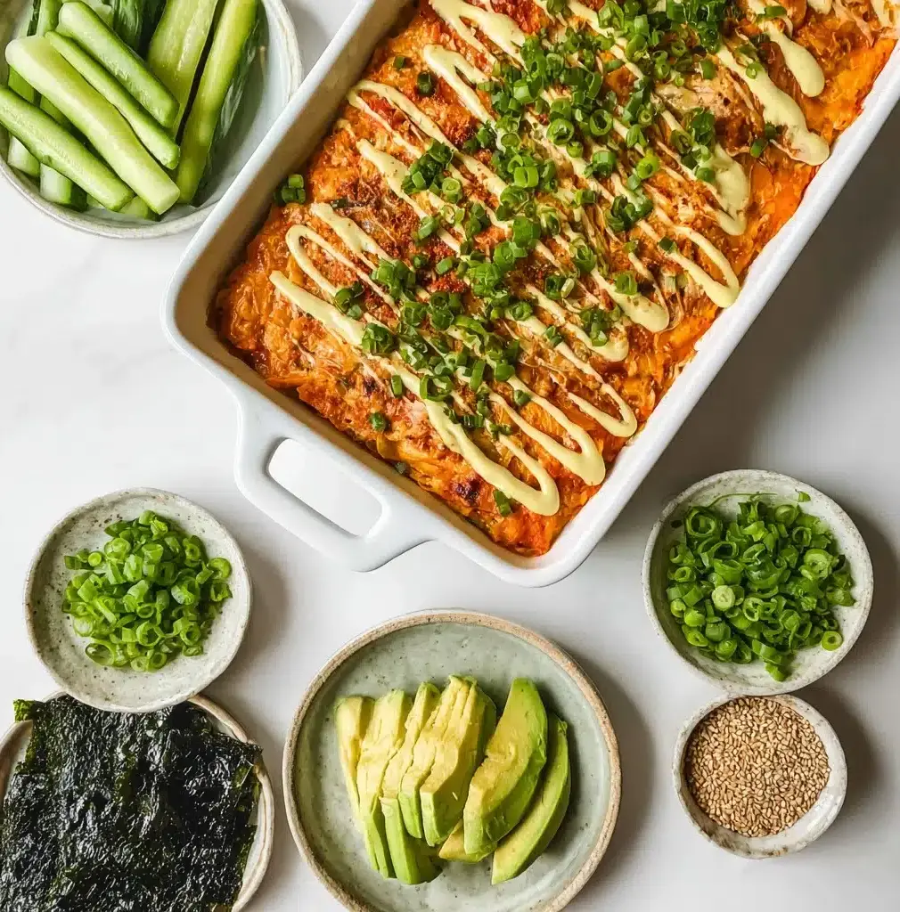 Salmon Sushi Bake (Ready in 25 Minutes) Recipe - Recipe Image