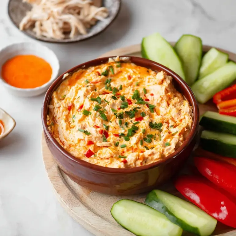 Trader Joes Buffalo Chicken Dip (Copycat) Recipe
