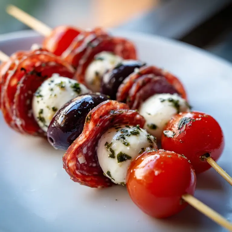 Quick & Easy Antipasto Bites Recipe