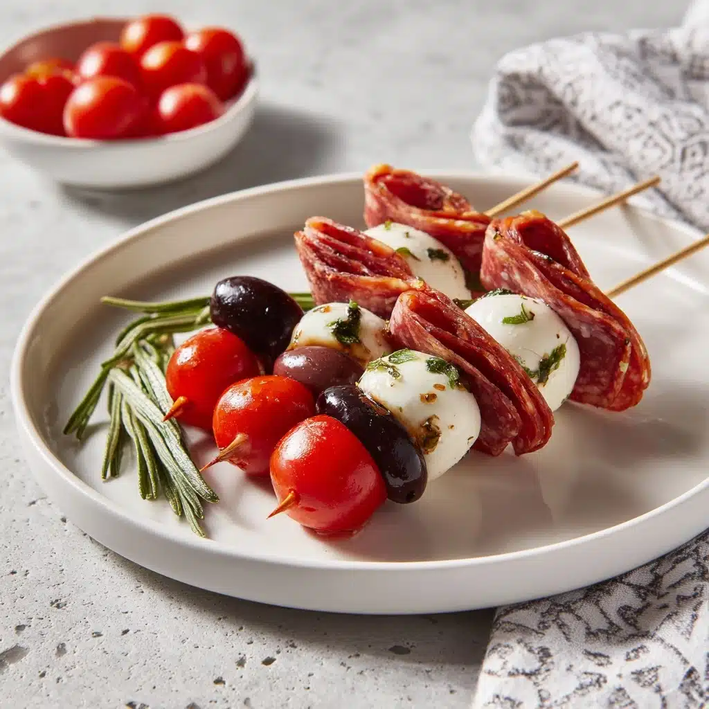 Quick & Easy Antipasto Bites Recipe - Recipe Image