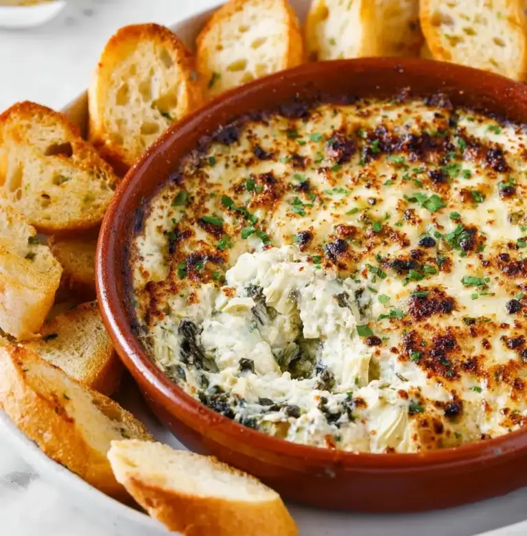 Best Ever Crab Spinach Artichoke Dip Recipe