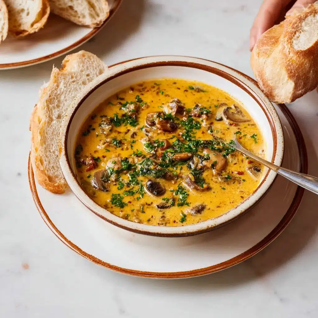 Creamy Mushroom Soup Recipe