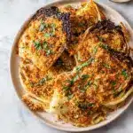 Crispy Oven Roasted Cabbage Steaks Recipe