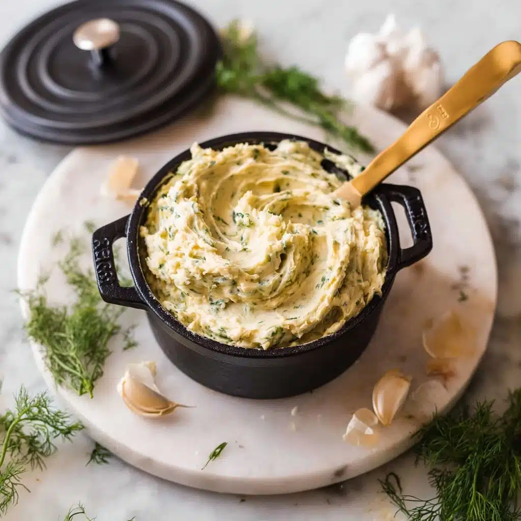 Garlic Herb and Anchovy Compound Butter Recipe - Recipe Image