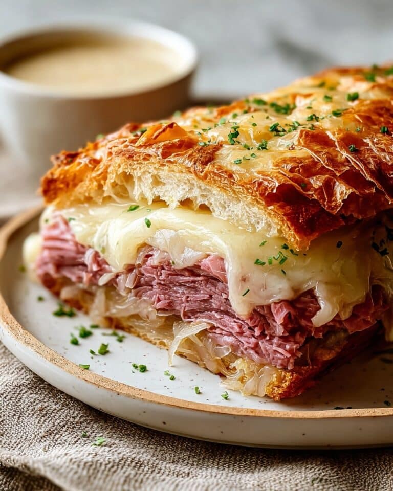 Irresistible Reuben Crescent Bake: A Comforting Classic with a Twist Recipe