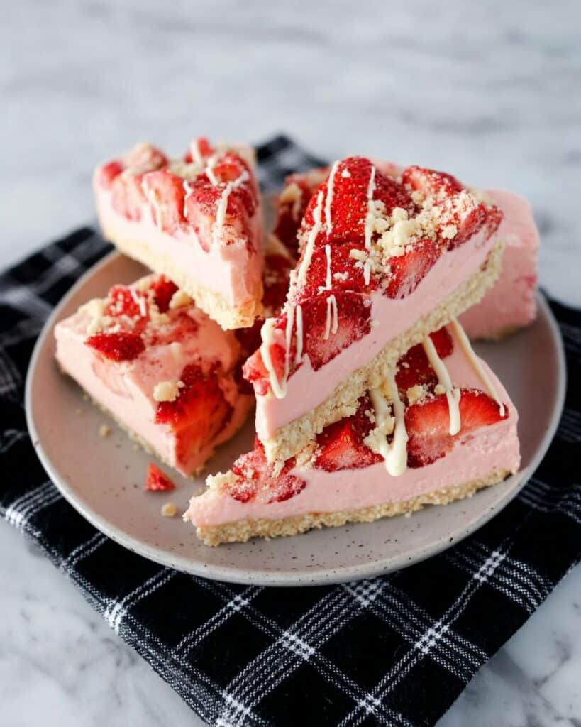 Strawberry Shortcake Bark Recipe