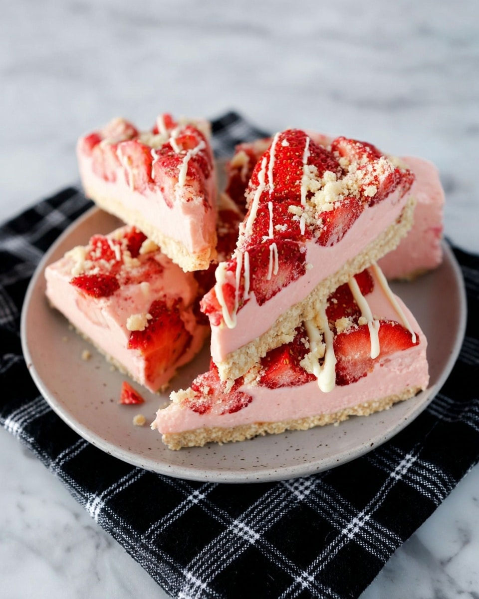 Strawberry Shortcake Bark Recipe